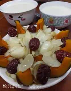 Make Pumpkin steams lilies step 6