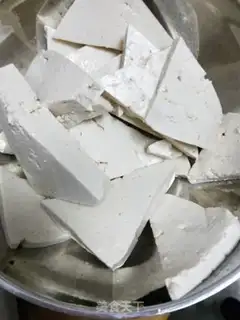 Make Garlic tofu step 0