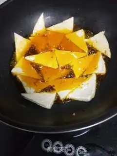 Make Garlic tofu step 2