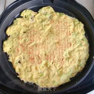Make Pumpkin eggcake step 6
