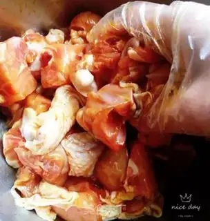 Make Spicy chicken step 5