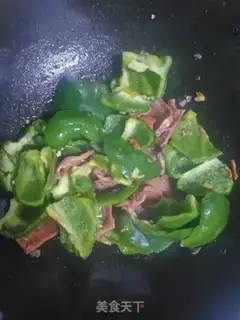 Make Sweet pepper pork step 4