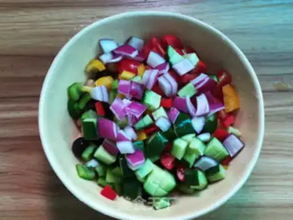 Make Eagle Bean salad step 3