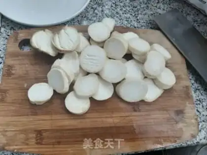 Make Apricot mushroom step 1