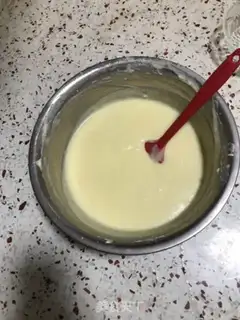 Make Peach cheesemus step 18