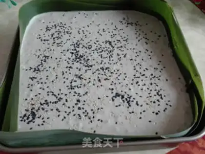 Make Red sugar cake step 1