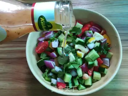 Make Eagle Bean salad step 5