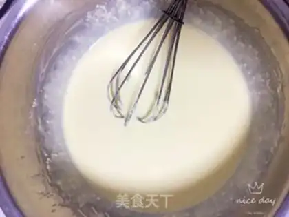 Make Chi Fung Cup cake step 5