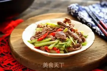 Make Celery beef step 9