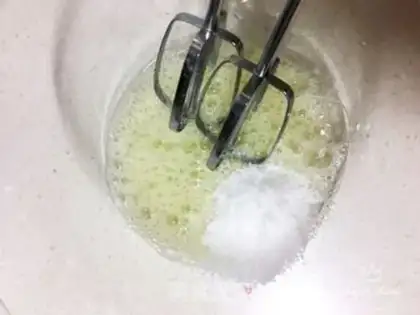 Make Chi Fung Cup cake step 7