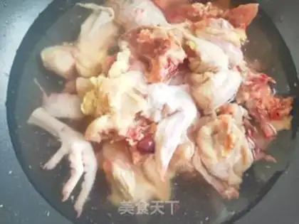 Make Spicy chicken step 1