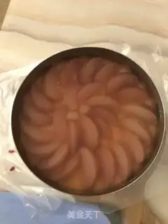 Make Peach cheesemus step 26