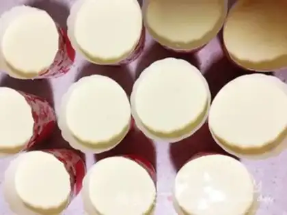 Make Chi Fung Cup cake step 12