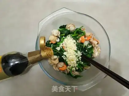 Make Spinach platter step 8