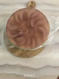 Make Peach cheesemus step 27