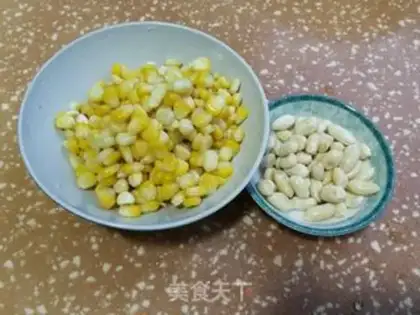 Make Peanut corn juice step 0