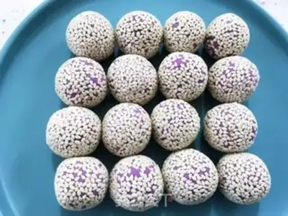 Make Potato sesame ball step 8