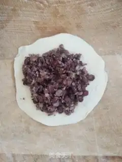 Make Red bean buns step 4