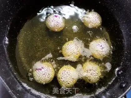 Make Potato sesame ball step 9