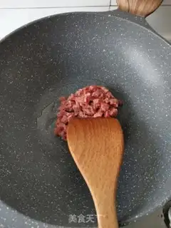 Make Beef with green beans step 3