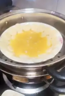 Make Eggs steam tofu step 4