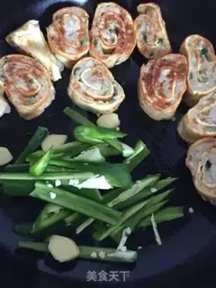 Make Fried omelet step 5