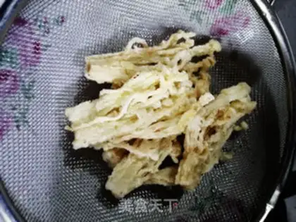 Make Fries of golden mushrooms step 6