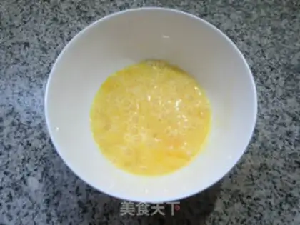 Make Steam shrimp eggs in a bag step 1