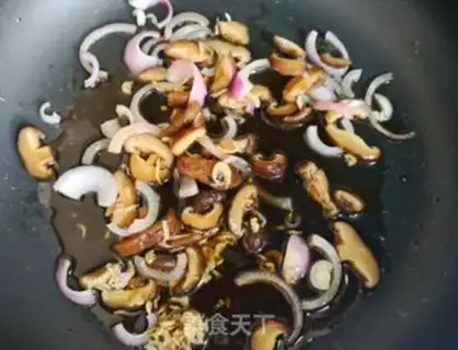 Make Fry mushrooms step 5
