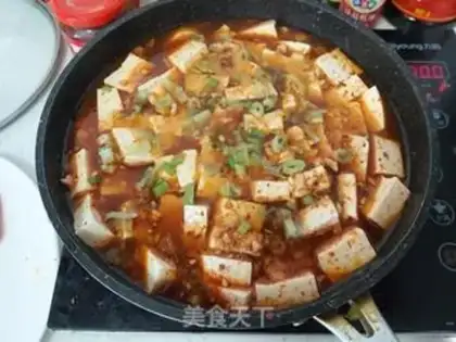 Make Spicy tofu step 9