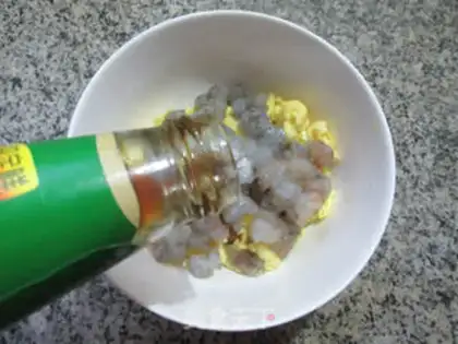 Make Steam shrimp eggs in a bag step 7