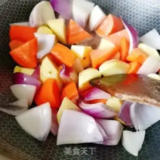 Make Potato carrots step 7