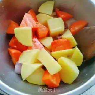 Make Potato carrots step 8