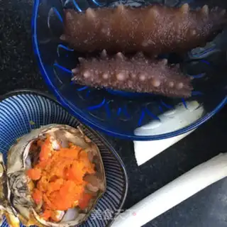 Make Crab yellow sea cucumber step 1