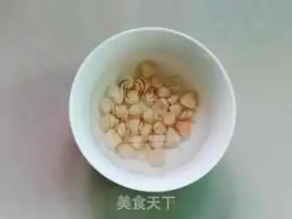 Make Double-ball dry Bessie soup step 1