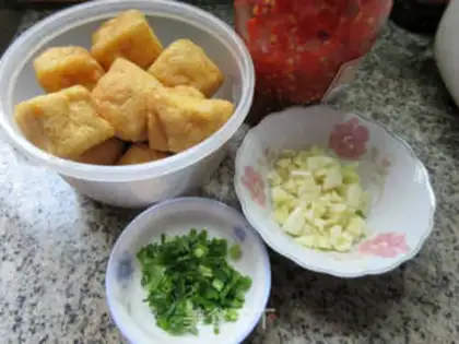 Make Fish oil tofu step 0