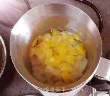 Make Orange pear sugar step 0