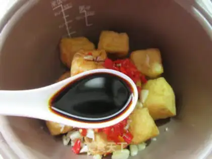 Make Fish oil tofu step 4
