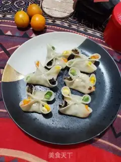 Make Four-Girl dumplings step 9