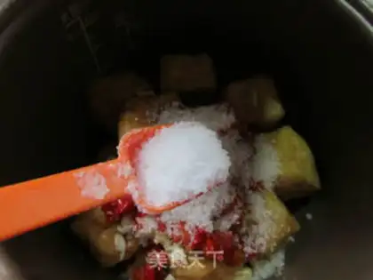 Make Fish oil tofu step 7