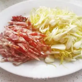 Make Scrambled sausage step 1
