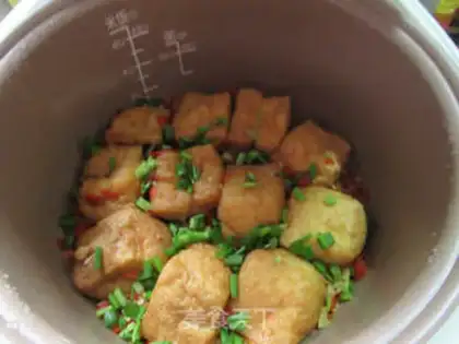 Make Fish oil tofu step 12
