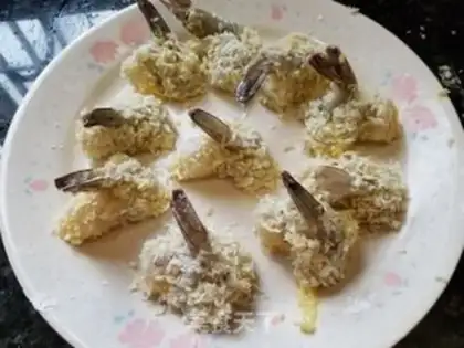 Make Pixie-tail shrimp ball step 10