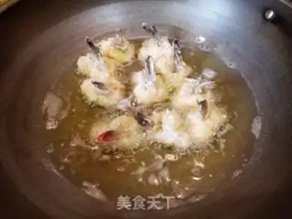 Make Pixie-tail shrimp ball step 12