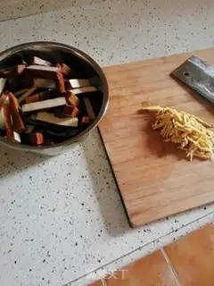 Make Spicy bean dry step 0