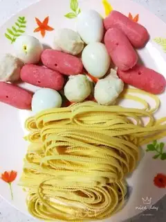 Make The rice line across the bridge step 0