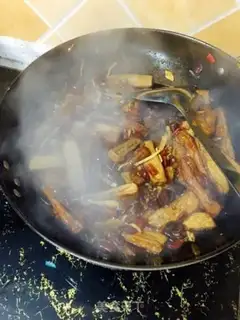 Make Spicy bean dry step 3