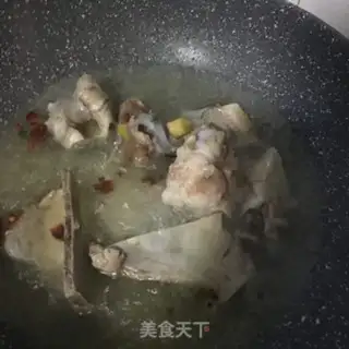 Make The gold soup abalone step 4