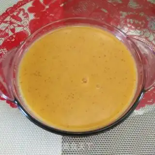 Make Red-treeed potato pumpkin rice step 5