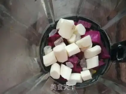 Make Potato mountain bean milk step 4